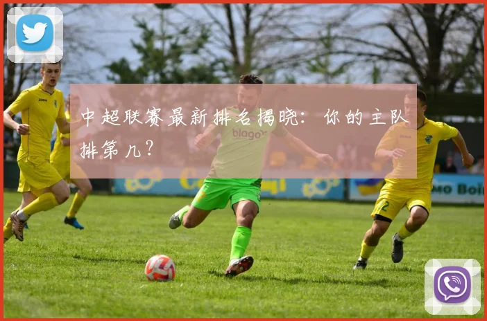 中超联赛最新排名揭晓：你的主队排第几？